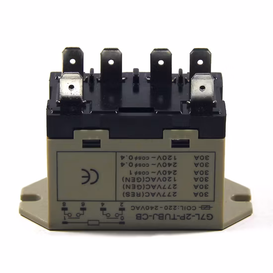 220V Coil Miniature Electromagnetic Auto Relay Power Relay