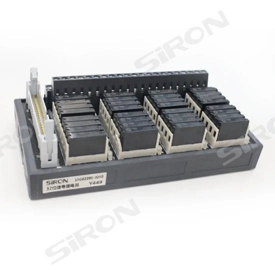 Siron Y449-D Modulo di uscita relè a 32 vie, scheda amplificatore di uscita, modulo di controllo relè PLC, protezione uscita